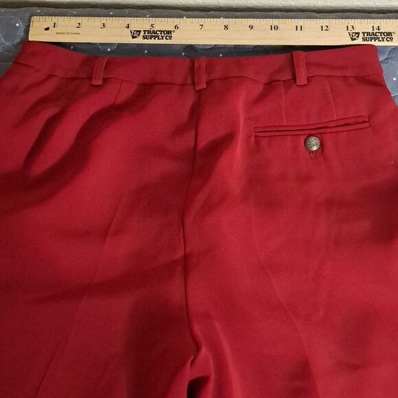 Evan Picone red dress pants size 6 - Picture 5 of 6